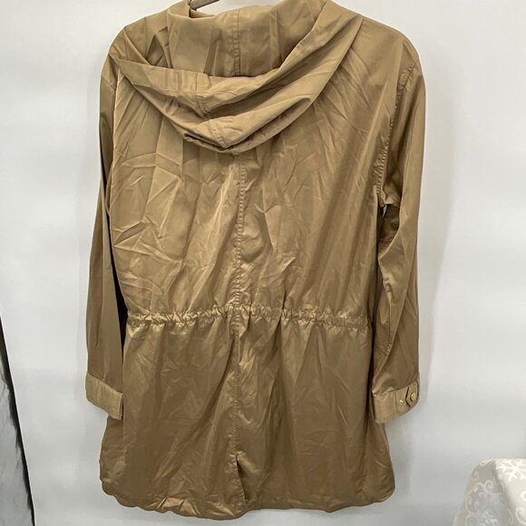 Michael Kors Women's Medium Khaki Hooded Lightweight Jacket - Picture 7 of 9